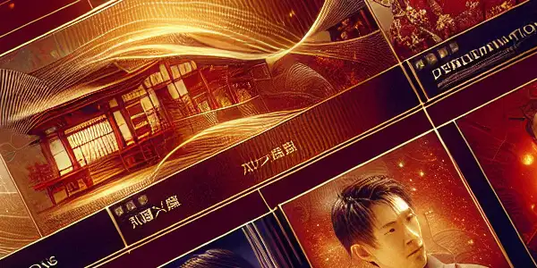 A sleek digital platform interface showcasing categories of adult videos, emphasizing Japanese AV films with elegant thumbnails.